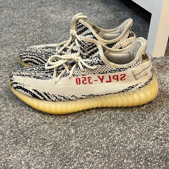 goat yeezy zebra
